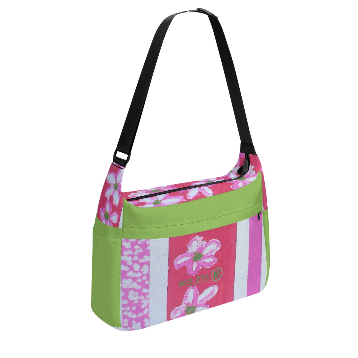 KG Fit Blissful Collection, Large Canvas Messenger Bag