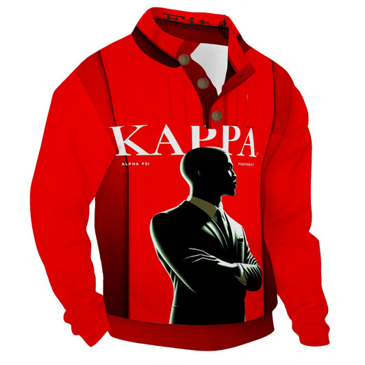 Kappa Men’s Casual Pullover Shirt