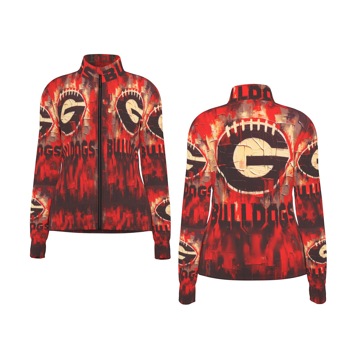 UGA Women's Long Sleeve Thumbhole Jacket