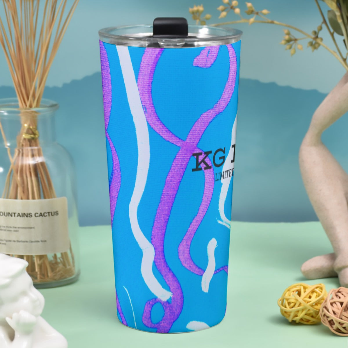 Melancholy Stainless Steel Tumbler Leak-Proof Travel Mug