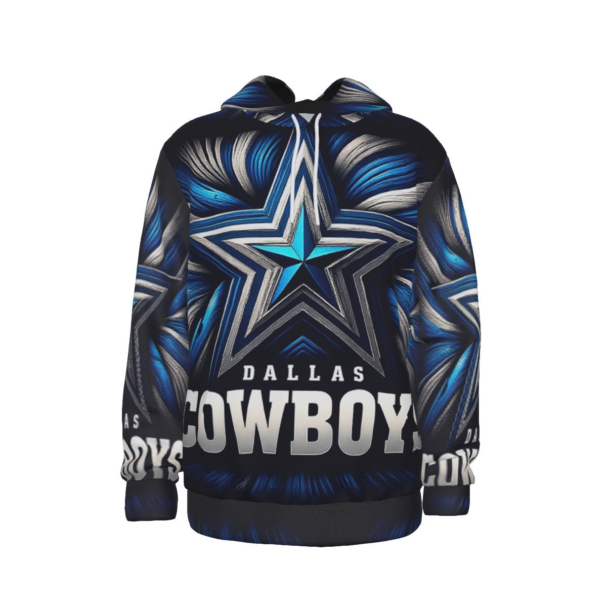 KG Fit Dallas Cowboys Men's Fleece Pullover Hoodie