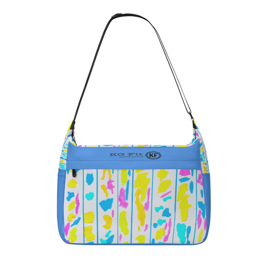 Folksy Canvas Messenger Bag