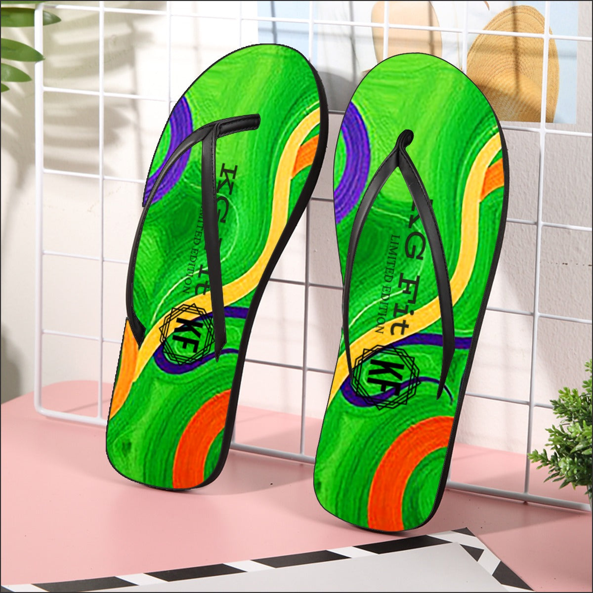 Squiggly Soft & Breathable Flip Flops