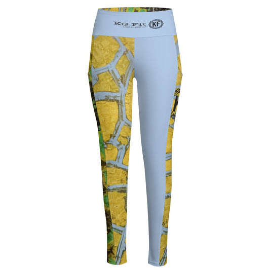 Earth High Waist Leggings With Side Pocket