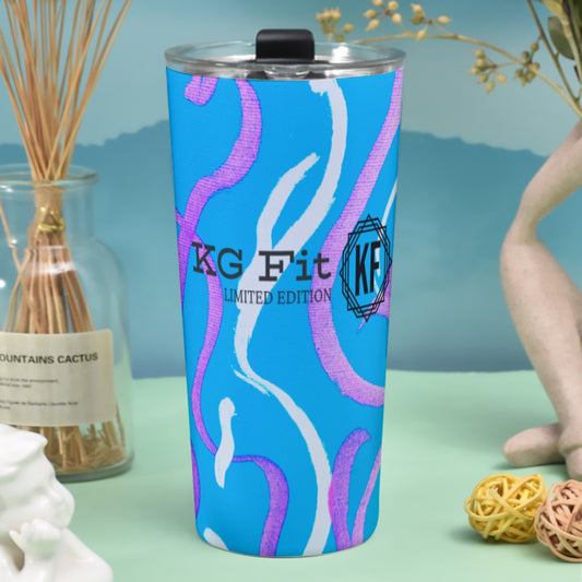 Melancholy Stainless Steel Tumbler Leak-Proof Travel Mug