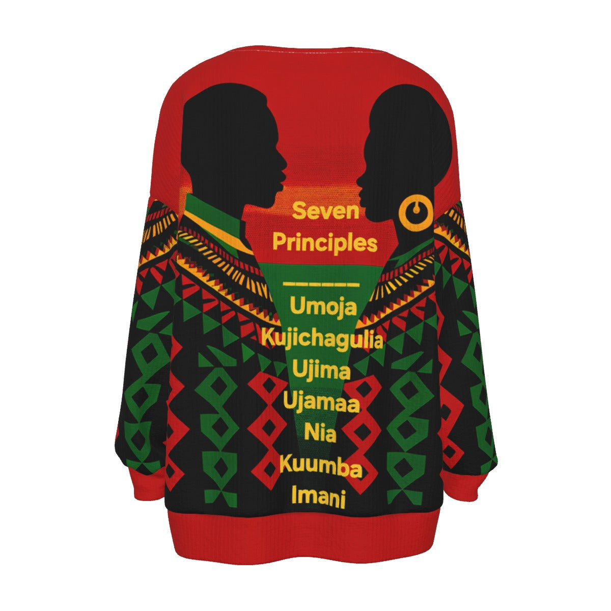 KG Fit Kwanzaa Women's Knitted Cardigan
