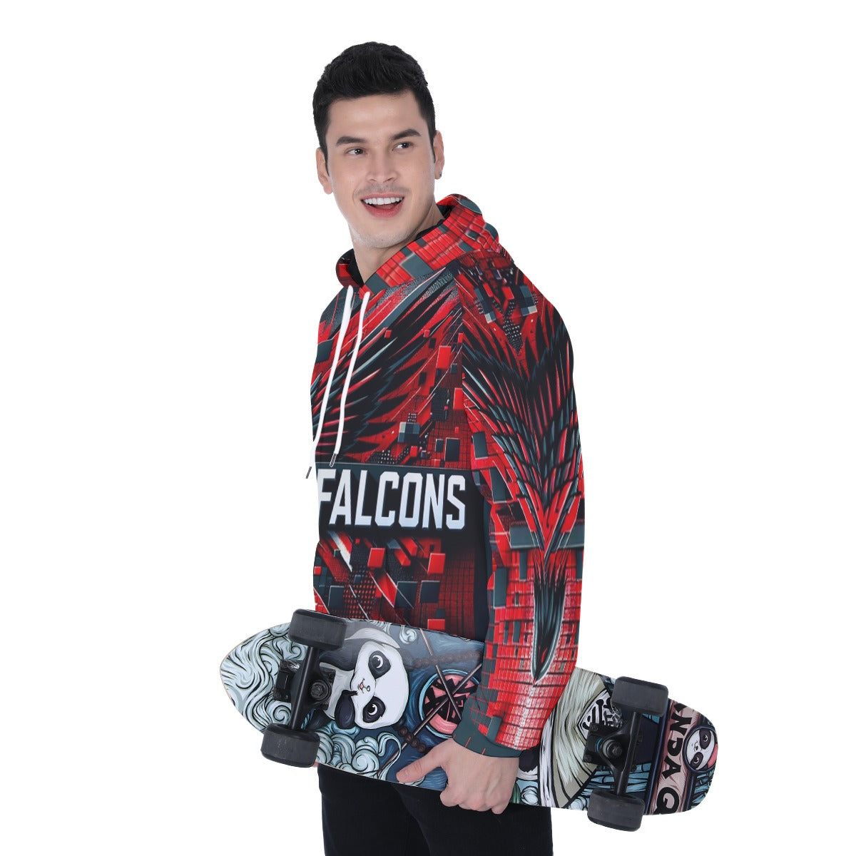 KG Fit Falcons Men's Heavy Fleece Hoodie
