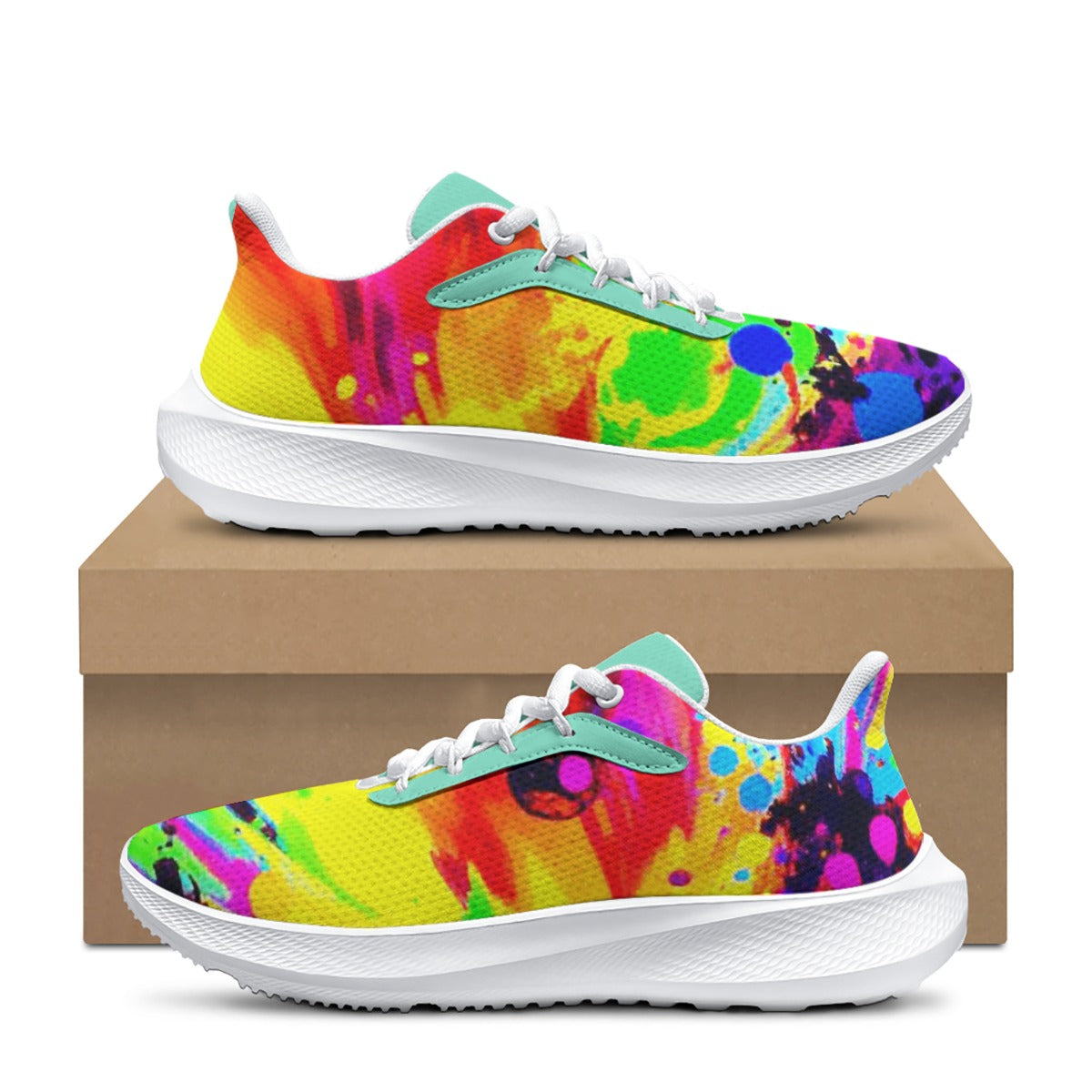 Psychedelic Road Running Shoes