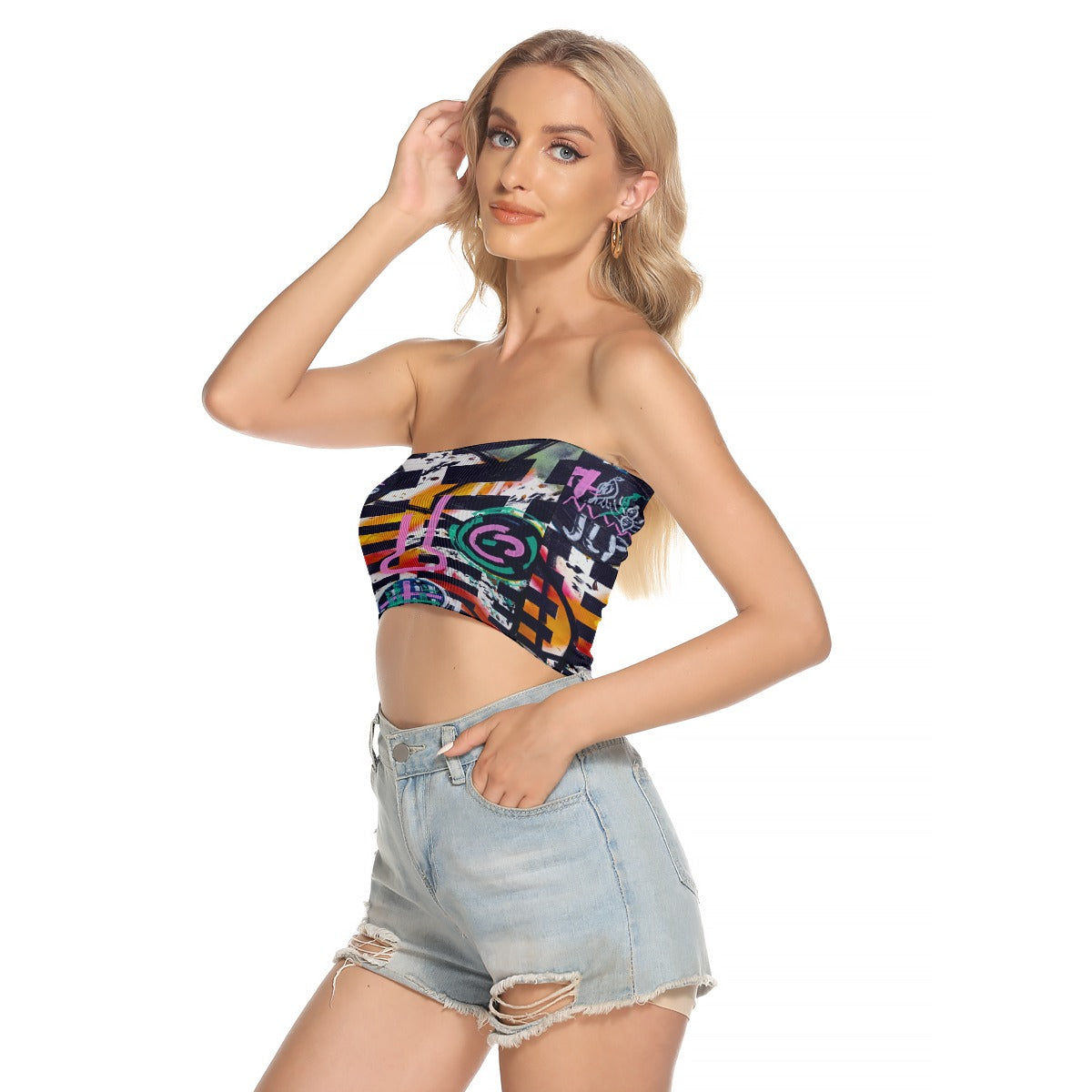 "Social Media 2" Women's Tube Top