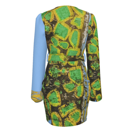 Earth's Classic Fit Long Sleeve Dress