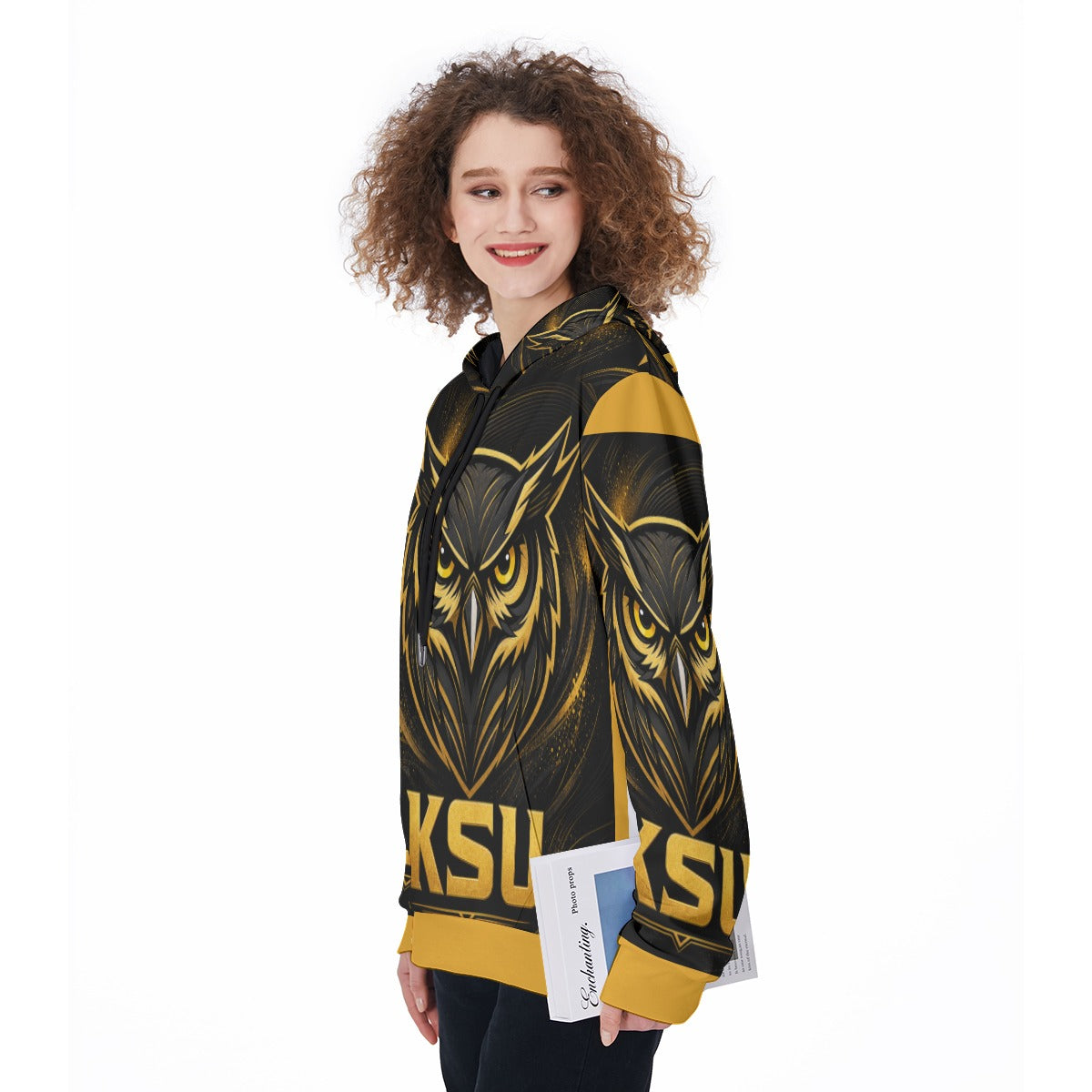 Kennesaw State Inspired Women's Heavy Fleece Hoodie