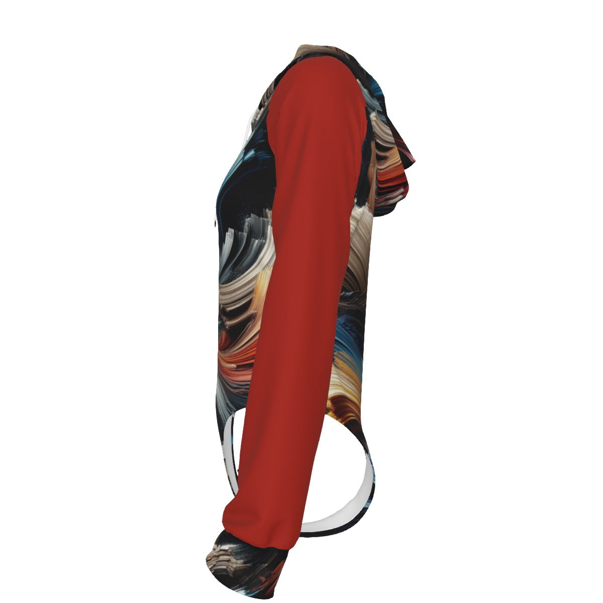 Whirlwind Women's Raglan Sleeve Hooded Bodysuit