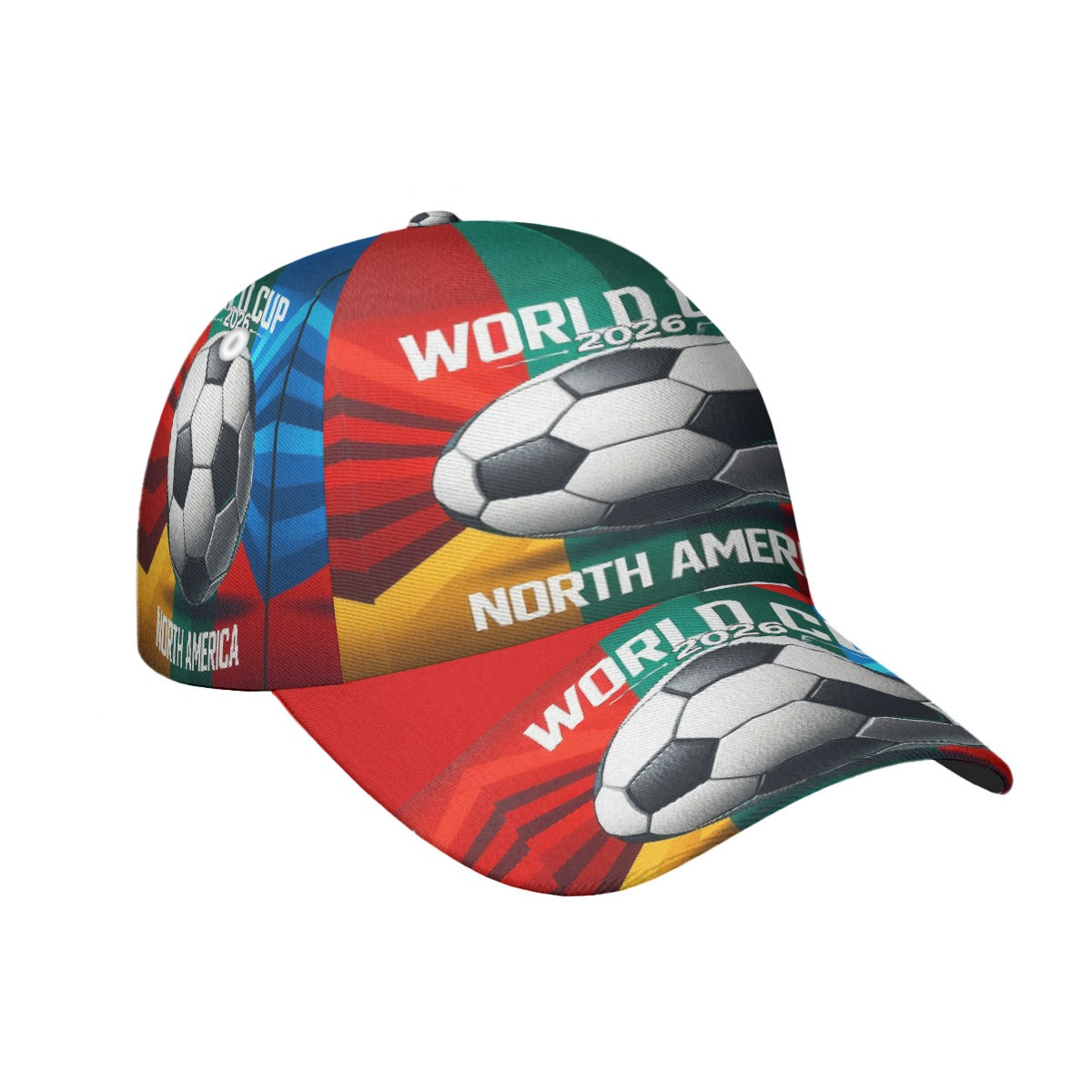 World Cup Atlanta - Soccer Ball Peaked Cap with Box
