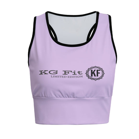 Lilac Racerback Sports Bra