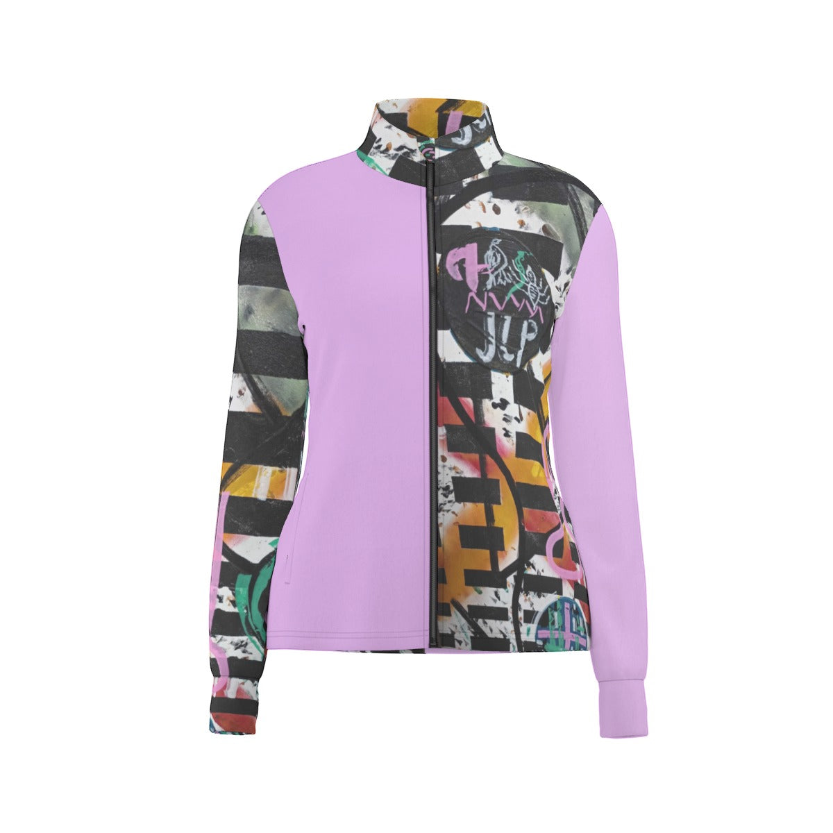 All-Over Print Women's Long Sleeve Thumbhole Jacket