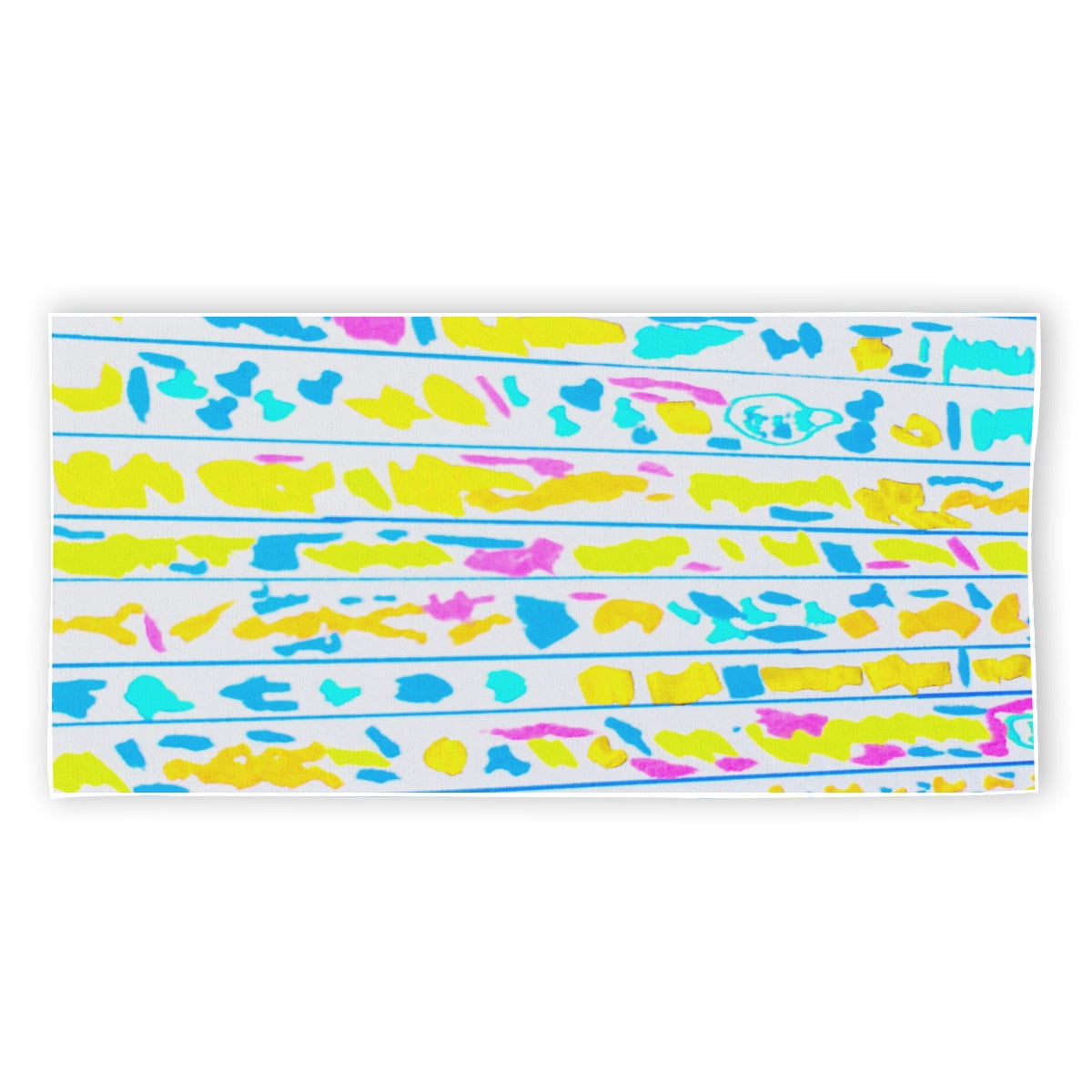 Folksy Rectangular Beach Towel