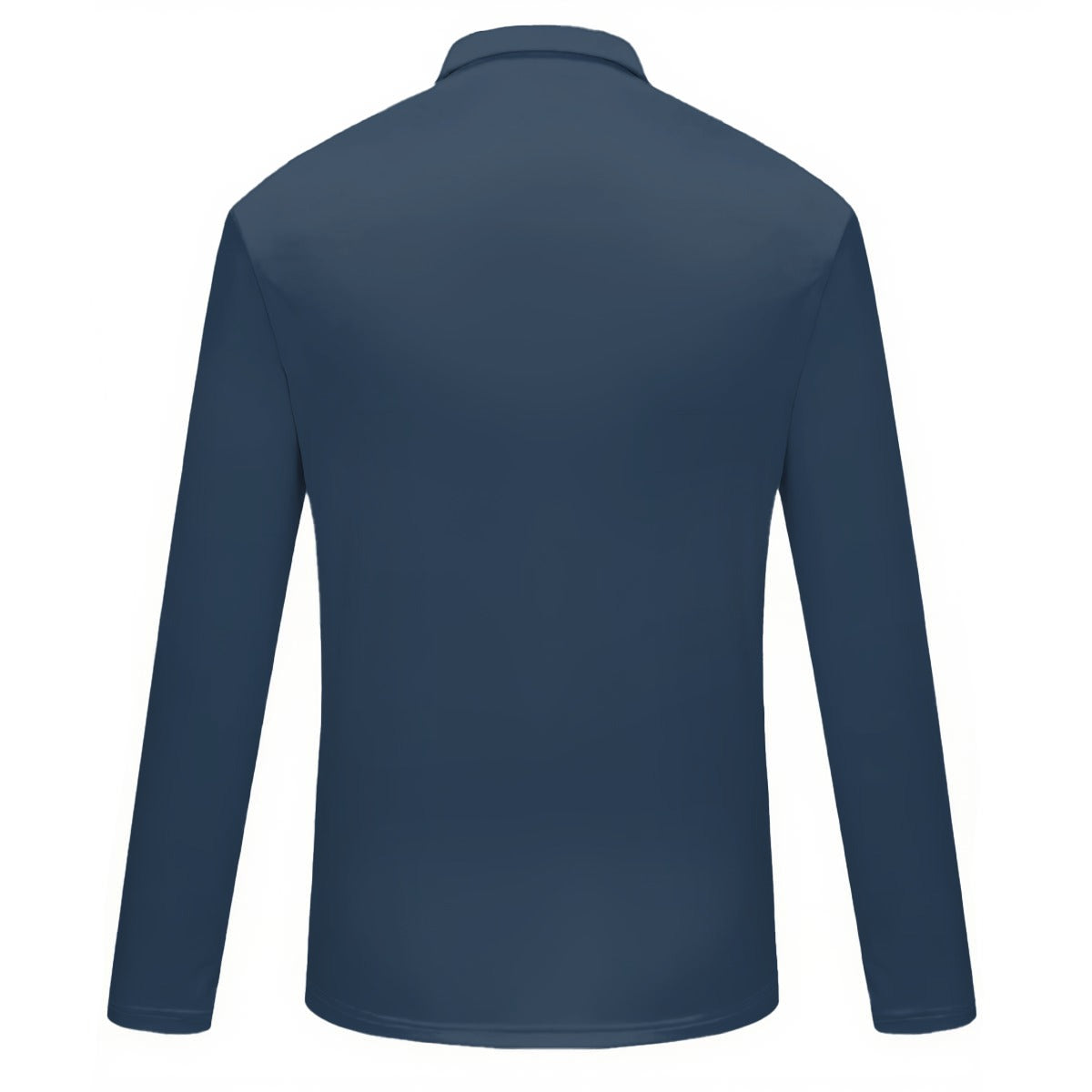 KG Fit Blue Women's Quarter Zip Sport Shirt with Long Sleeve