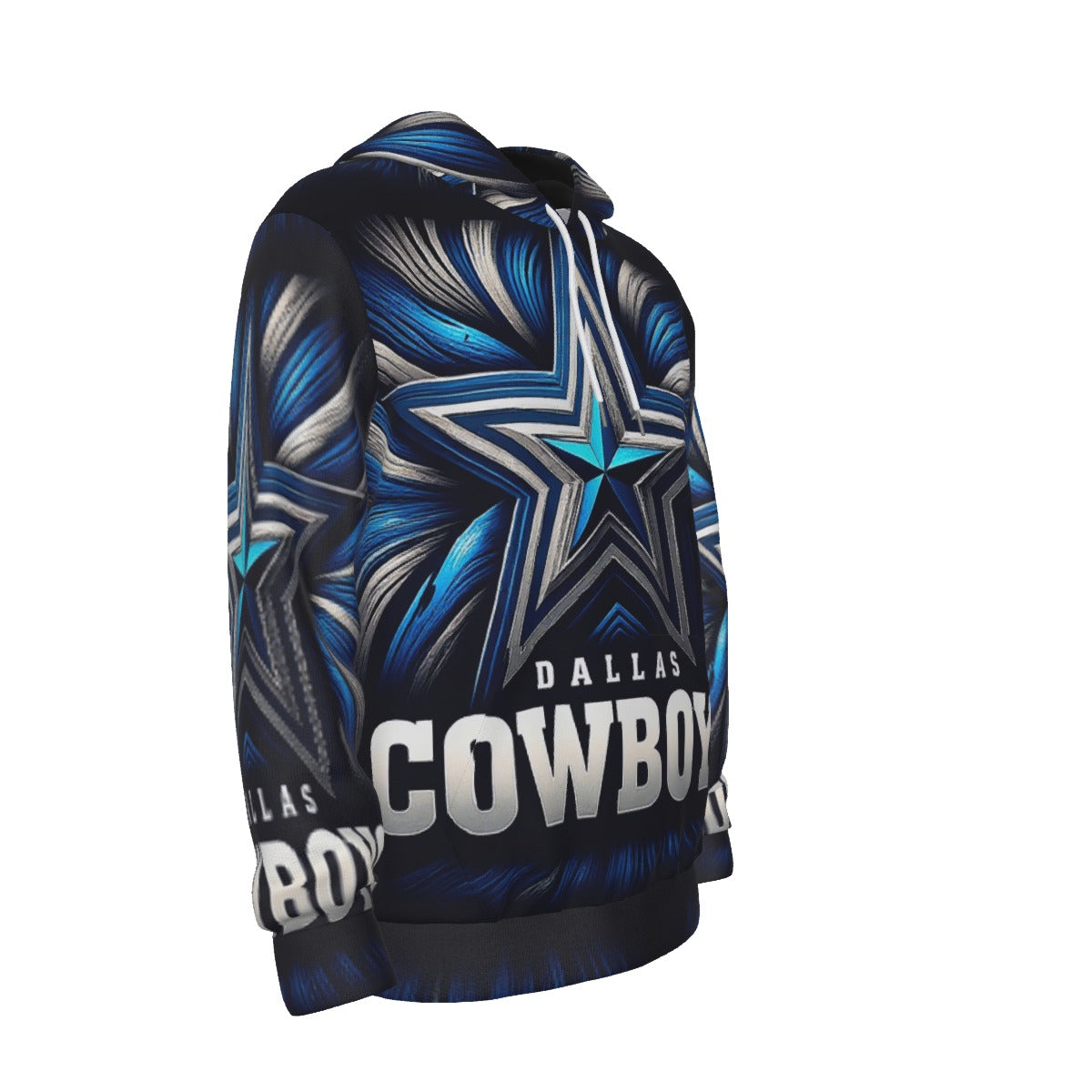 KG Fit Dallas Cowboys Men's Fleece Pullover Hoodie