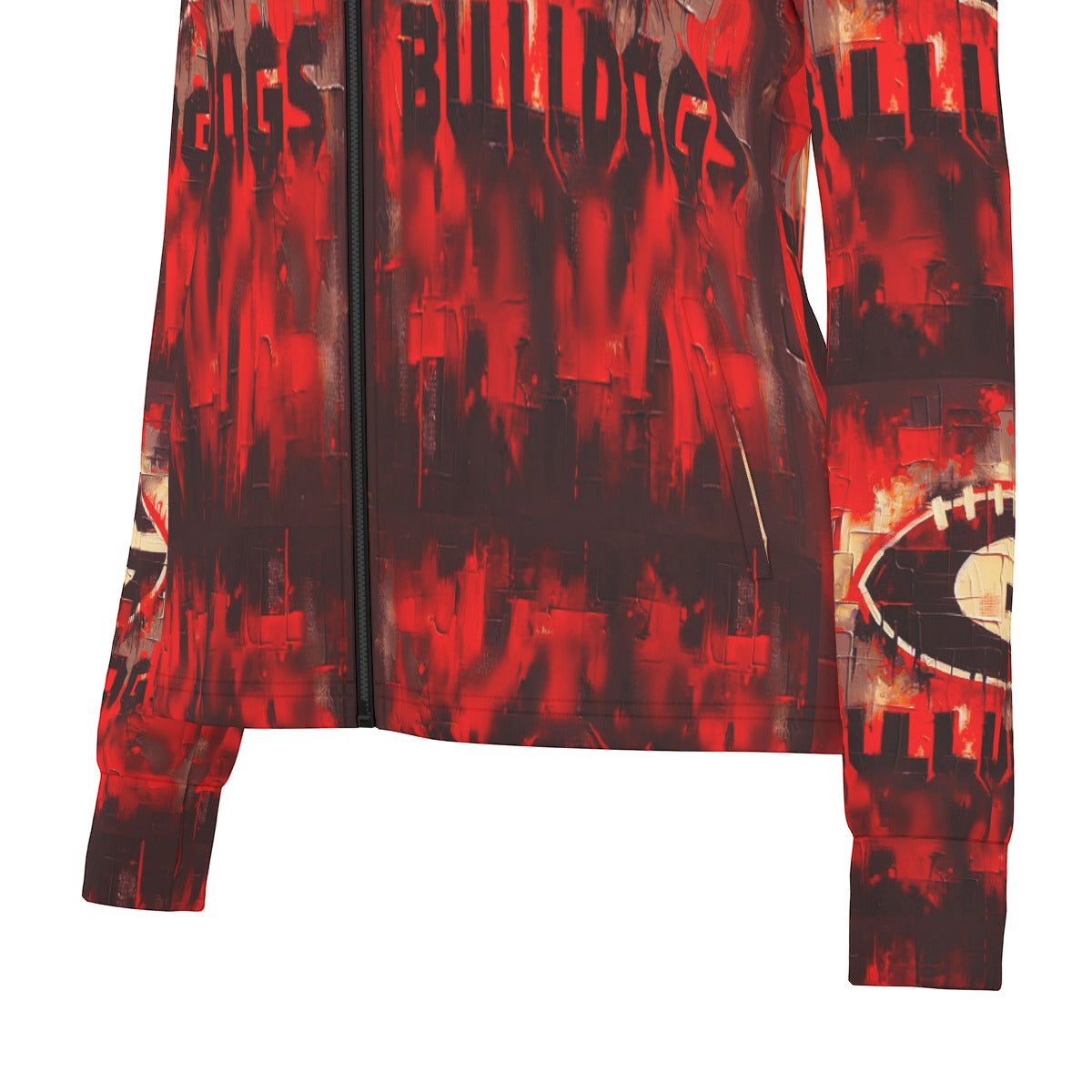 UGA Women's Long Sleeve Thumbhole Jacket