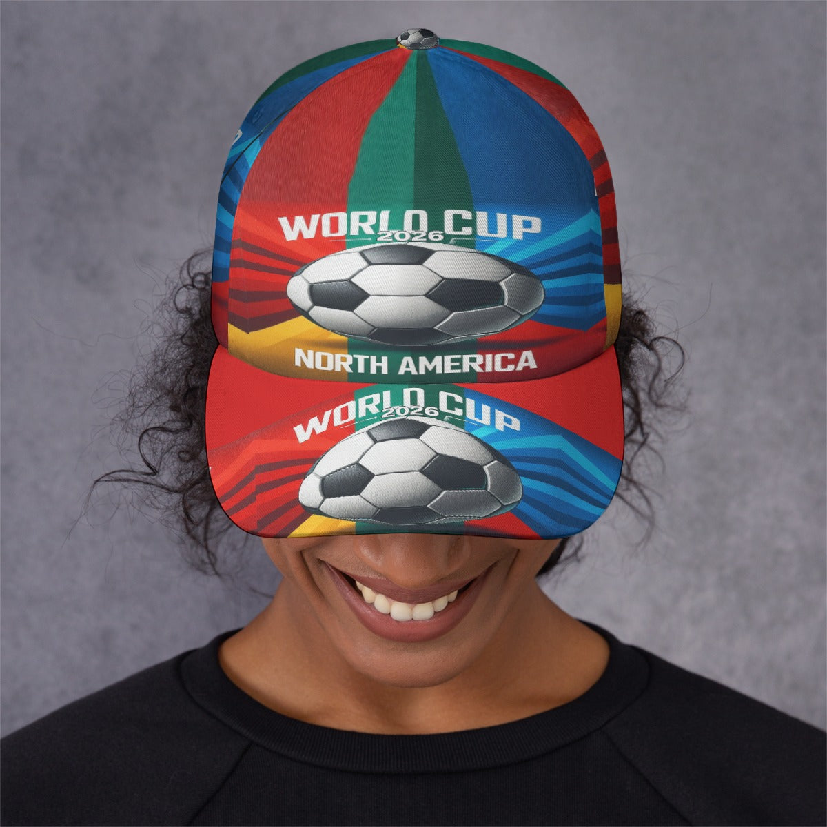 World Cup Atlanta - Soccer Ball Peaked Cap with Box