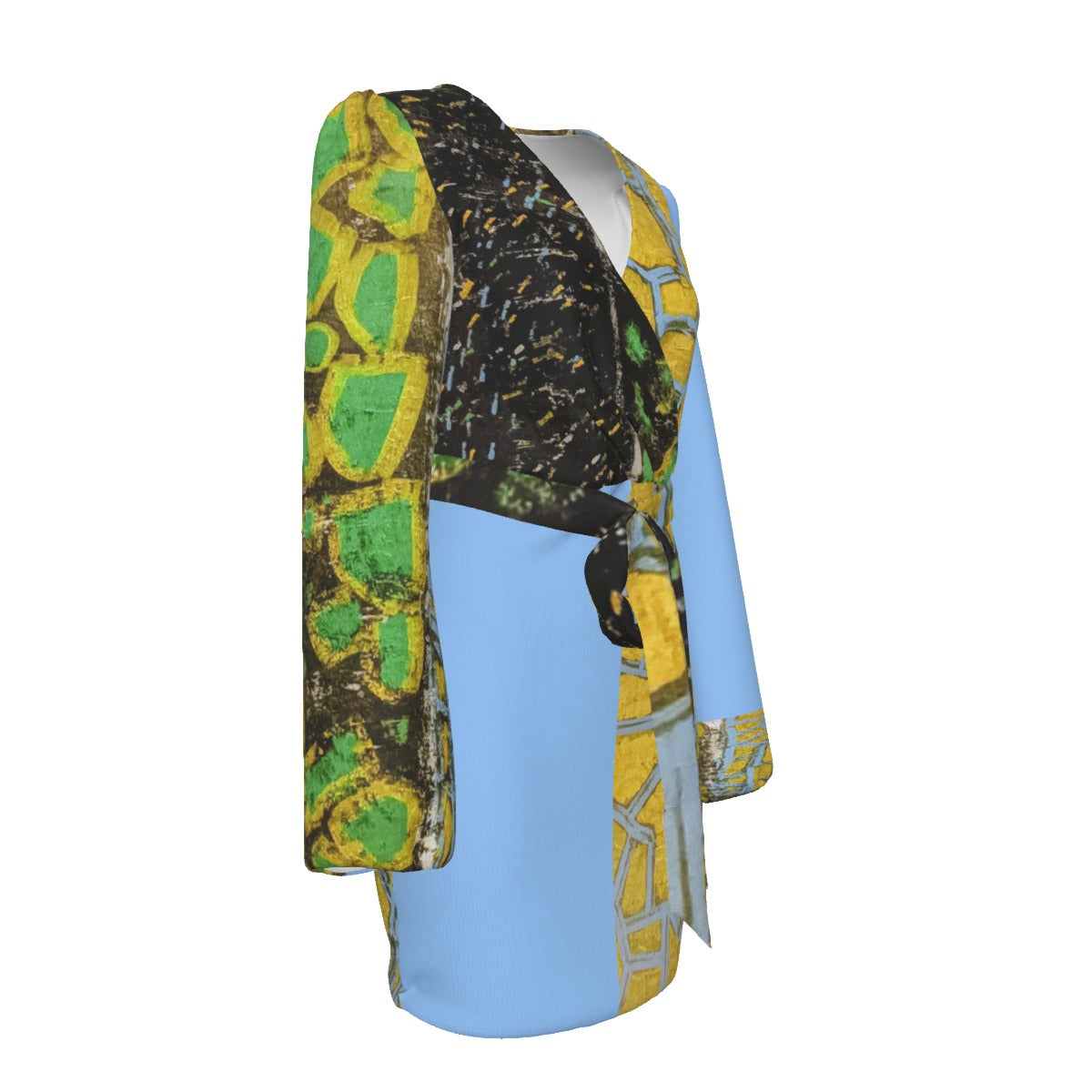 Earth's Classic Fit Long Sleeve Dress