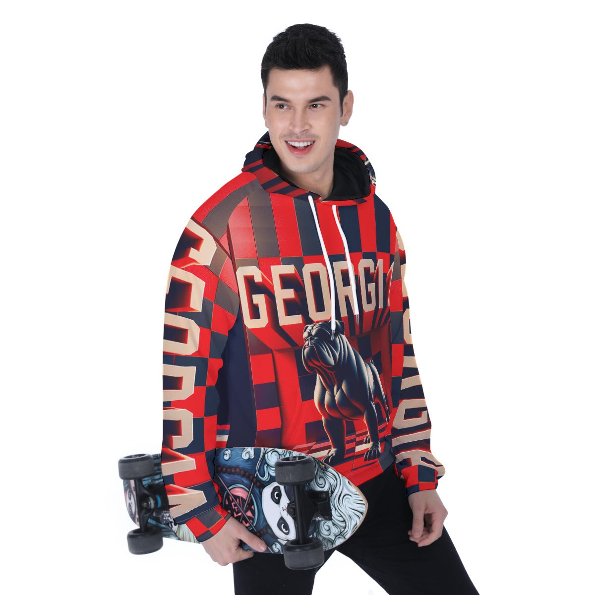 UGA Men's Heavy Fleece Hoodie