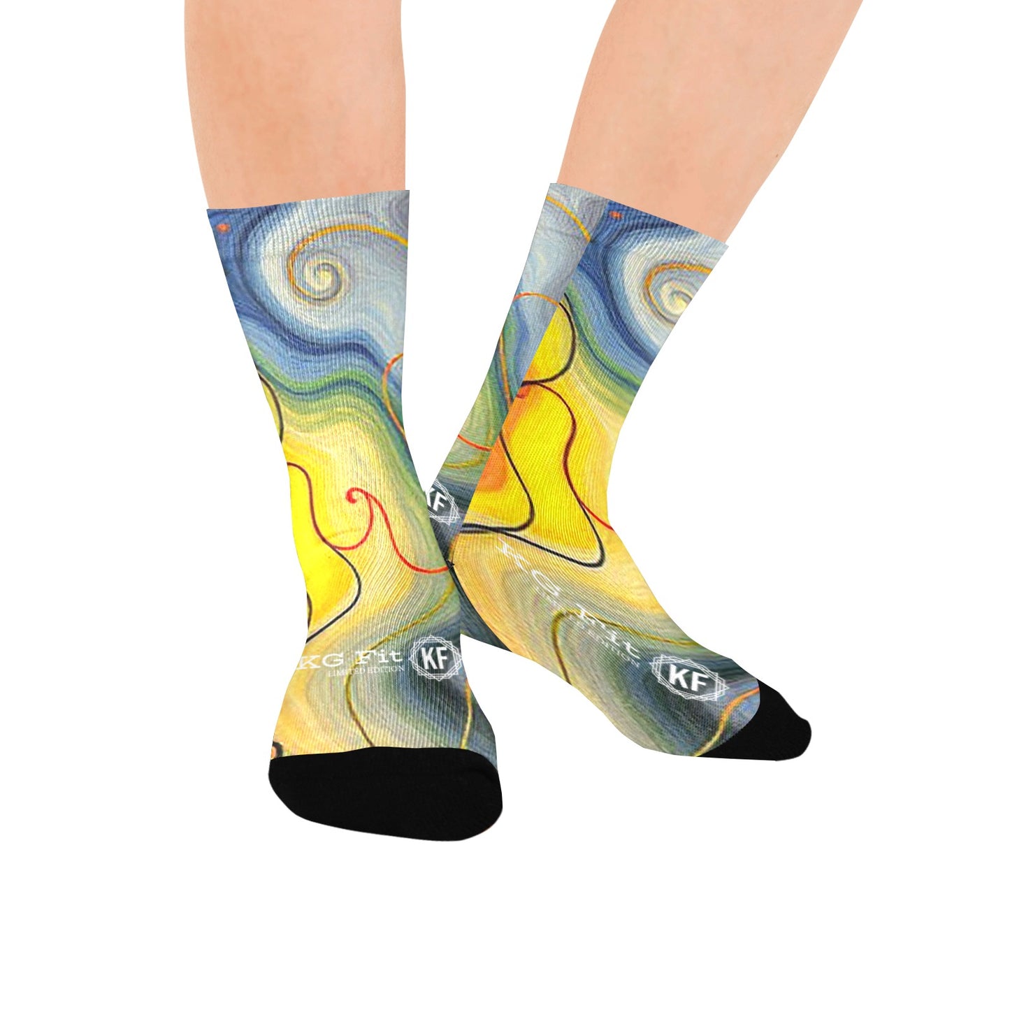 Squiggly socks