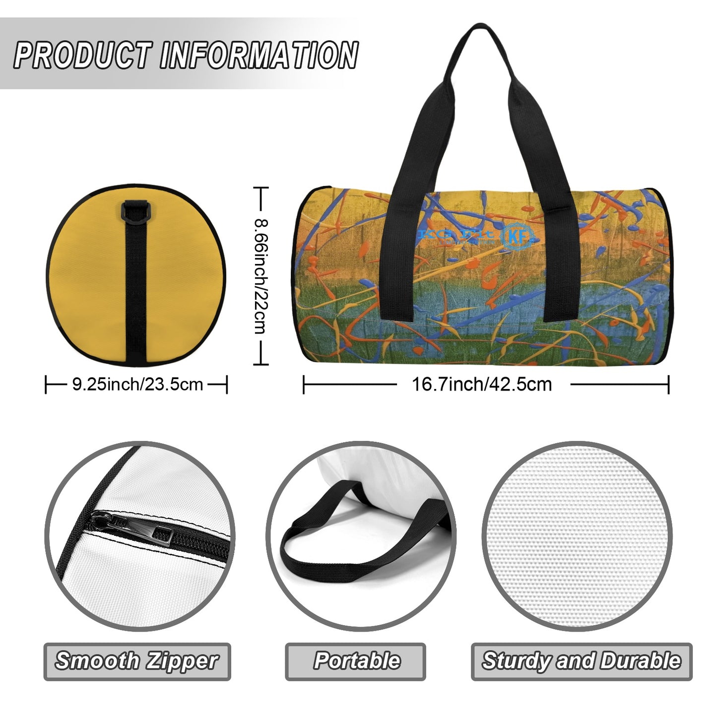gold.blue.purple.bag