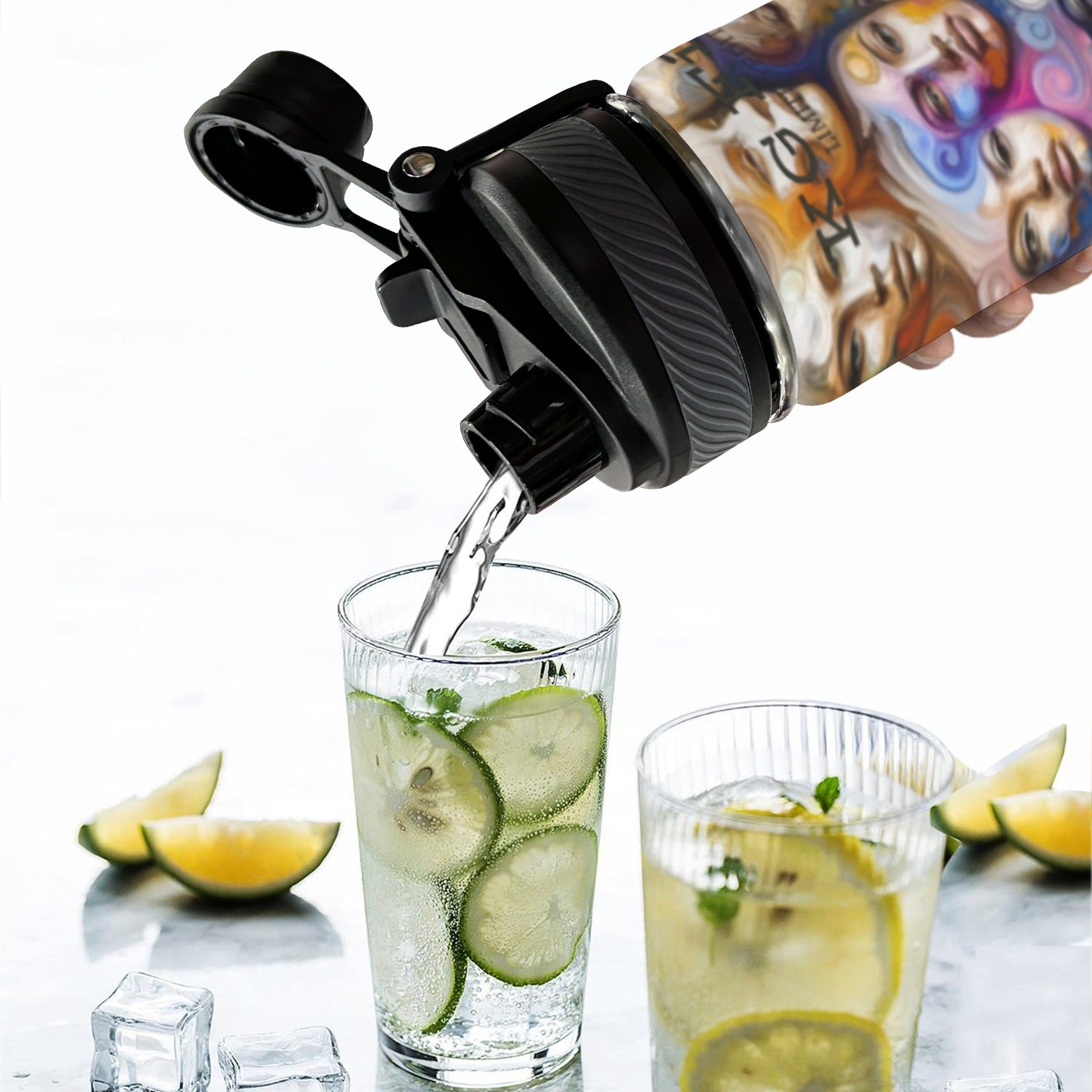 Faces Water Tumbler