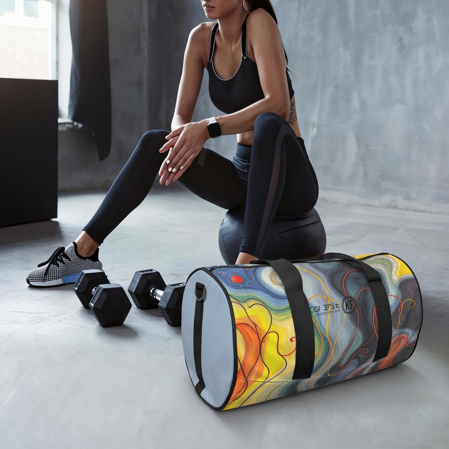 Squiggly Sport Duffle Bag