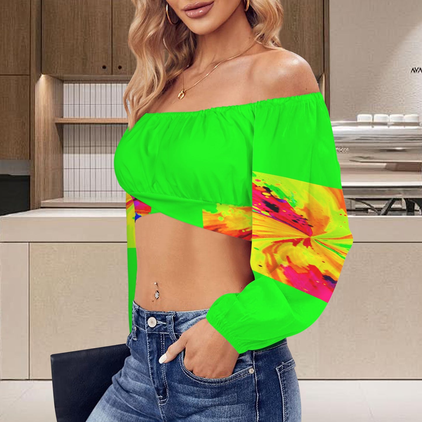 Psychedelic top