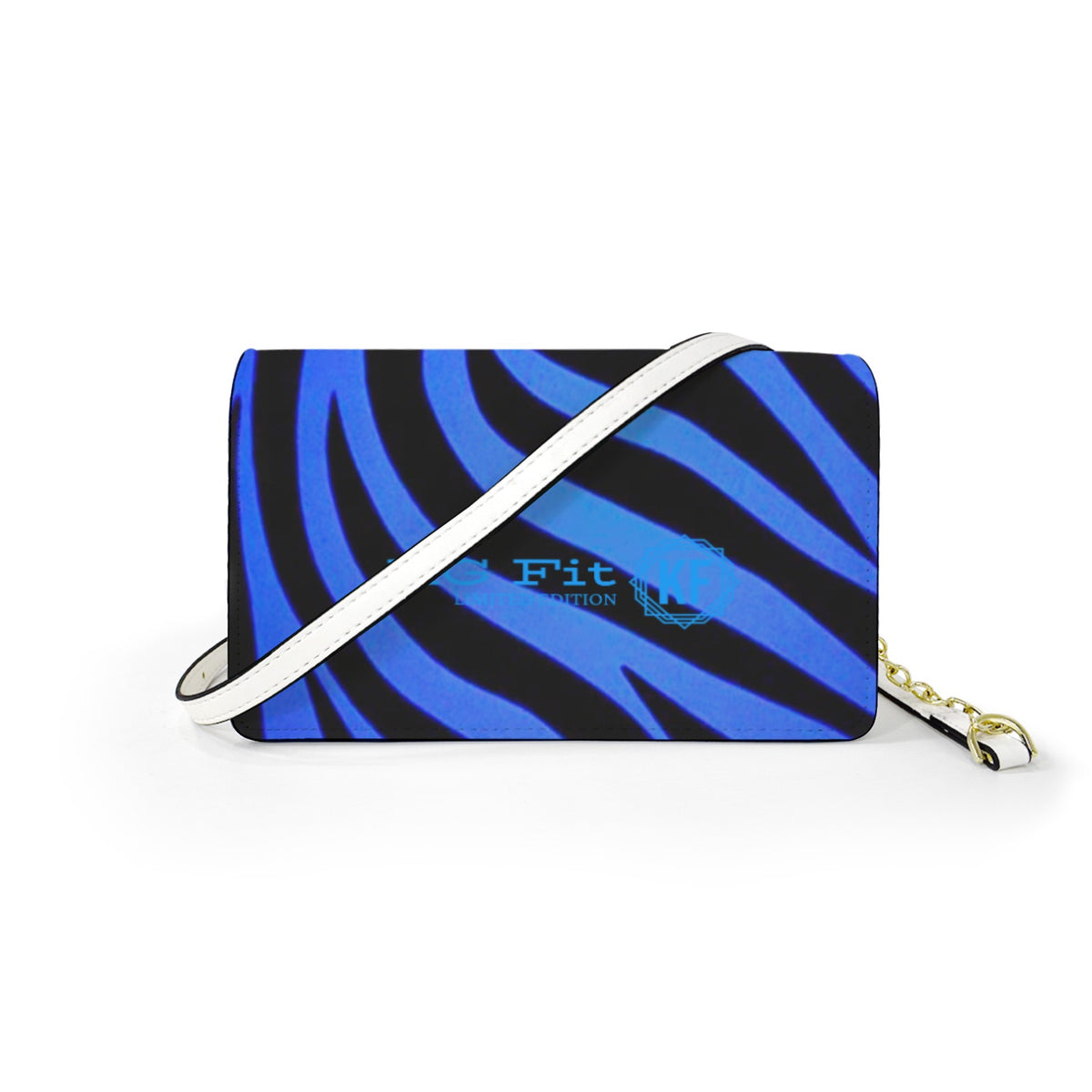 Blue Zebra purse