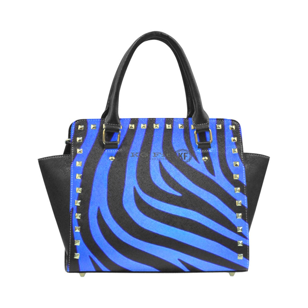 Blue Zebra Purse
