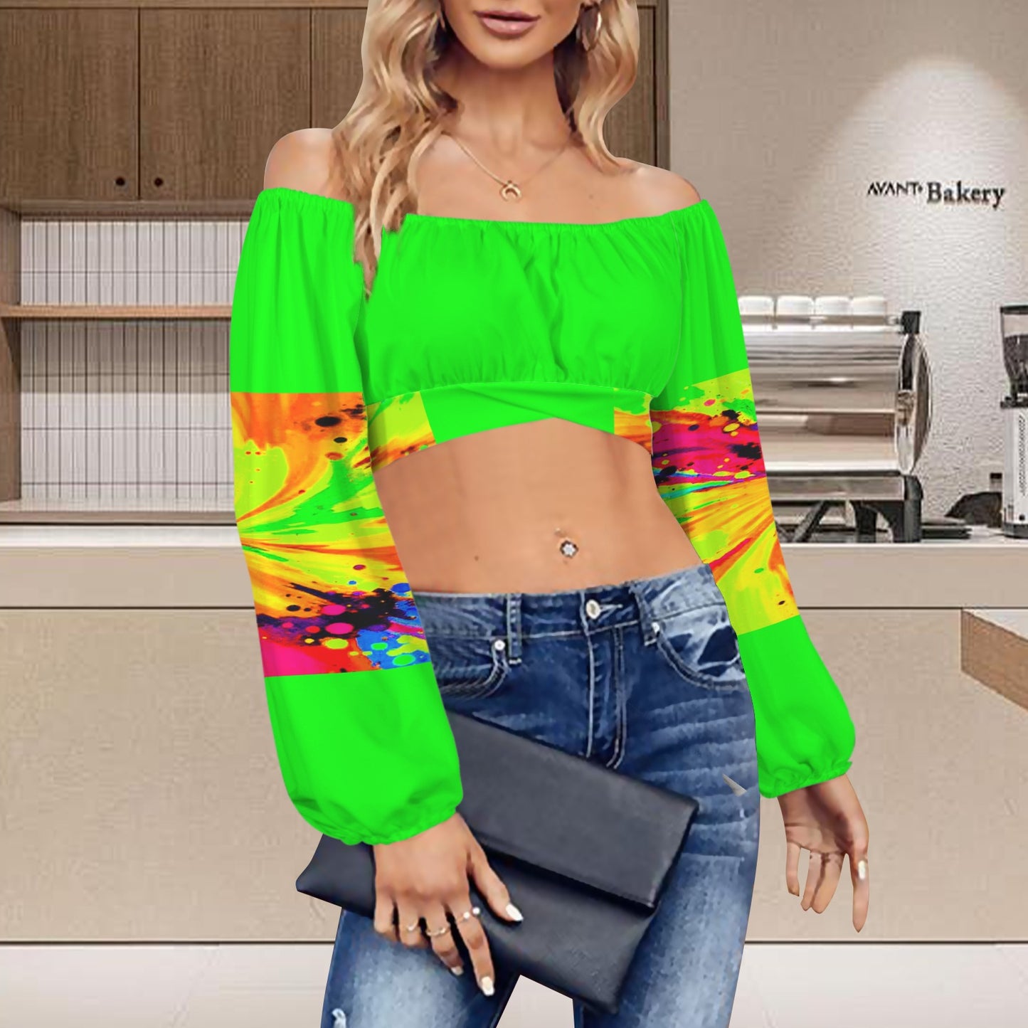 Psychedelic top
