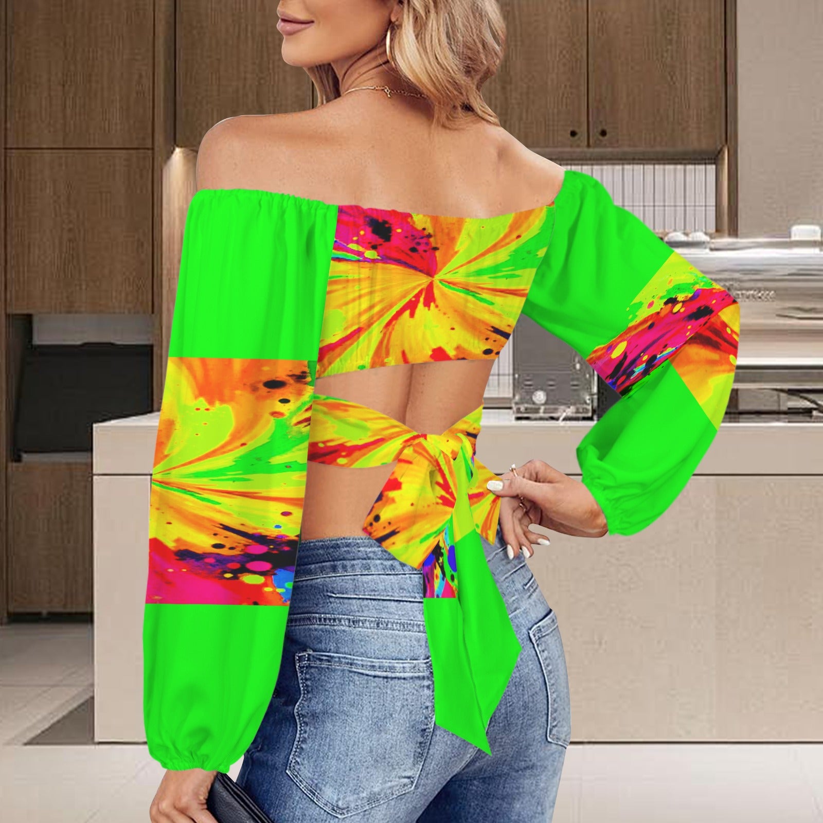 Psychedelic top