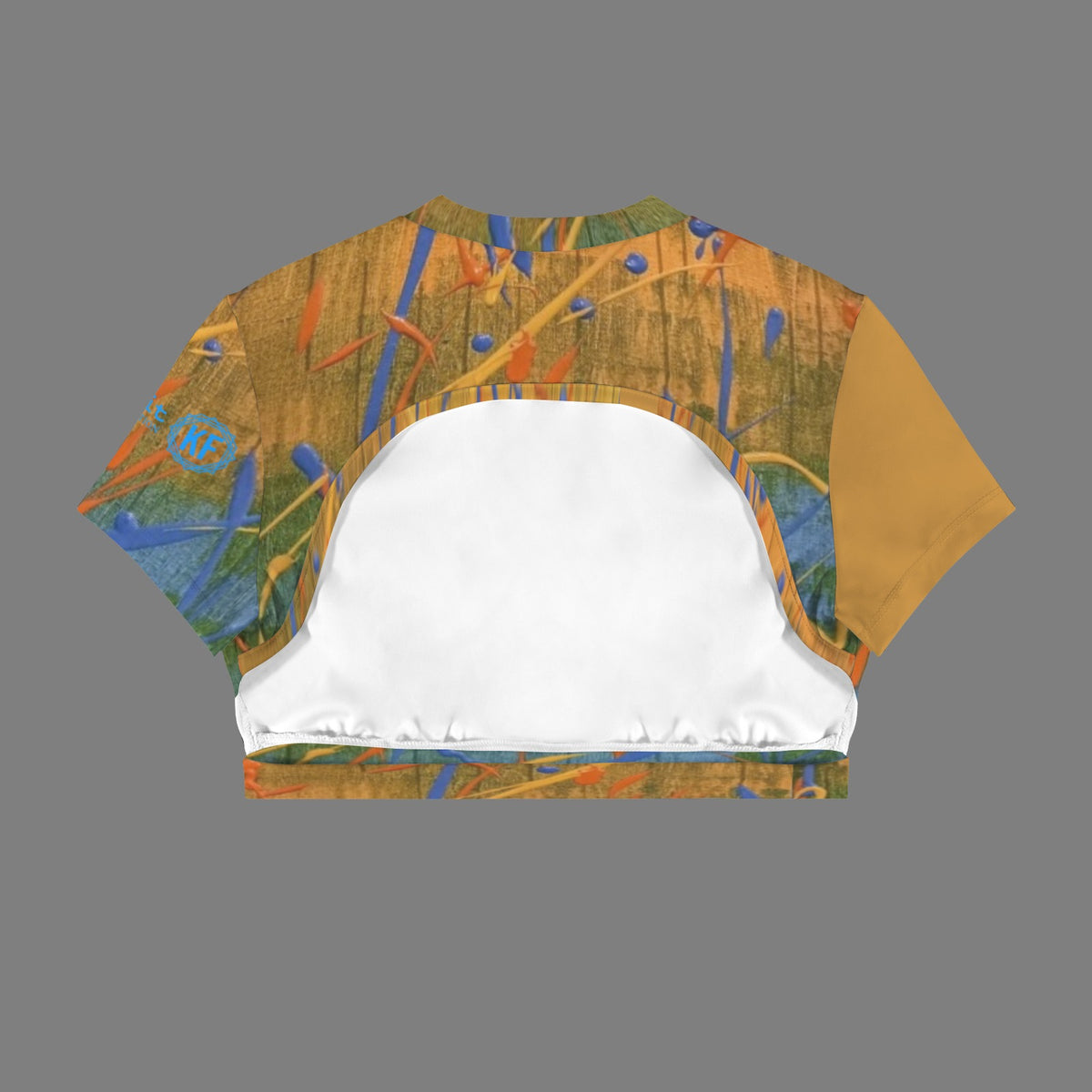 The Field Women's Cropped Open-Back Sport Top