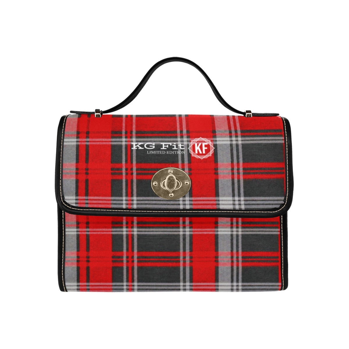 kg Plaid purse