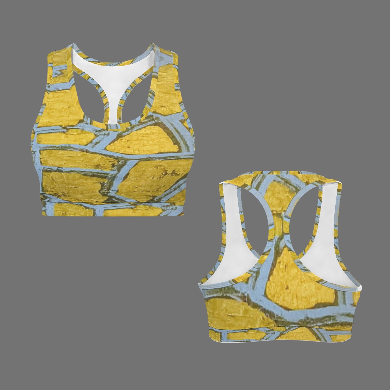 Earth Racer back Sports Bra