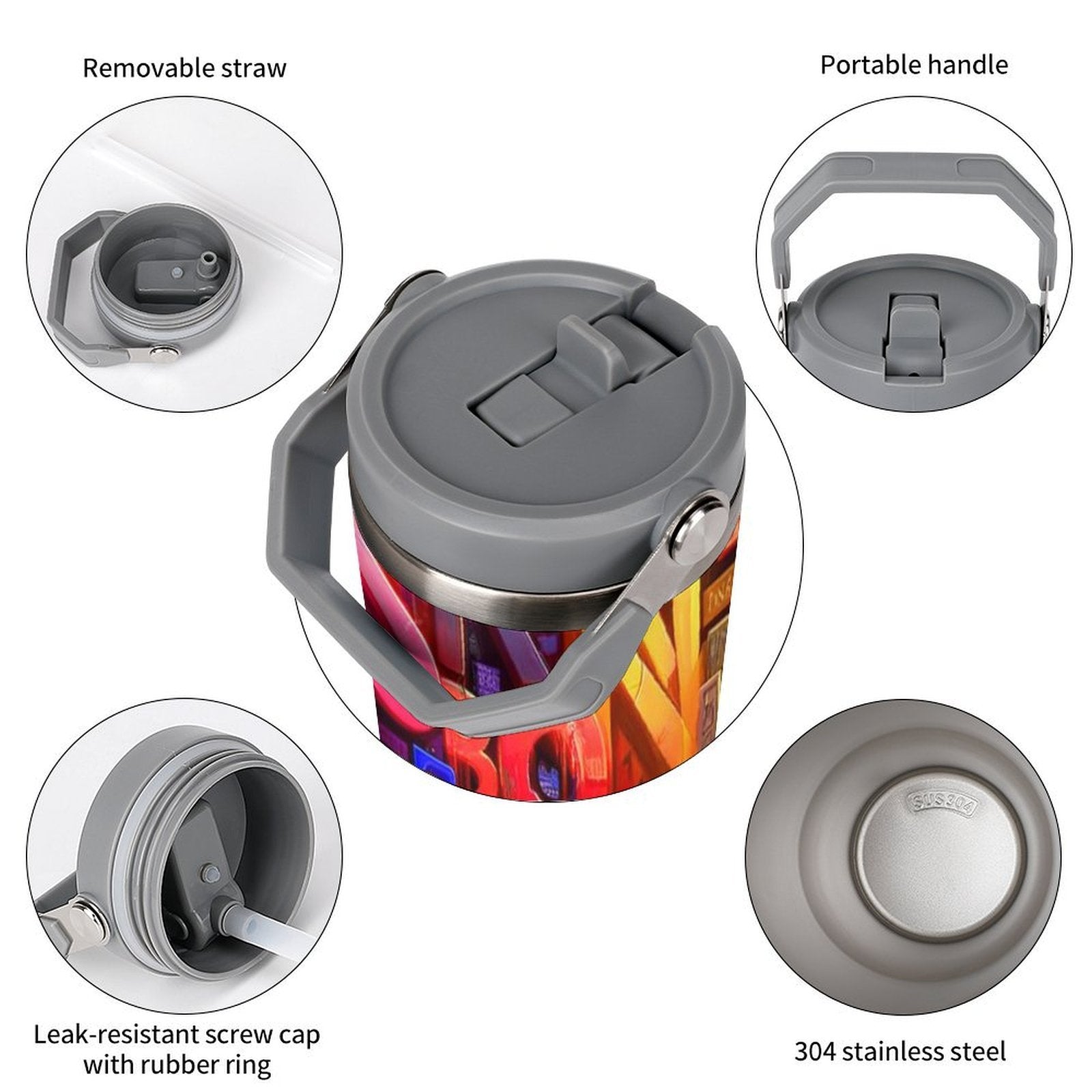 Custom 30OZ Large capacity car cup