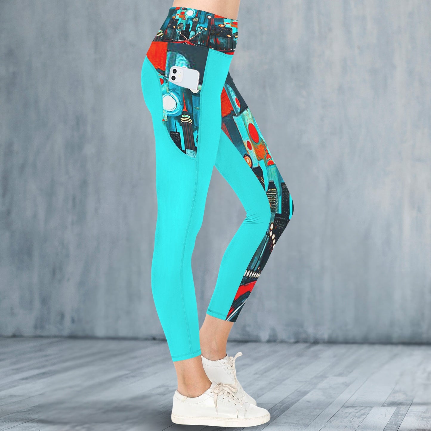 Atlanta at Nighttime Leggings.23.26