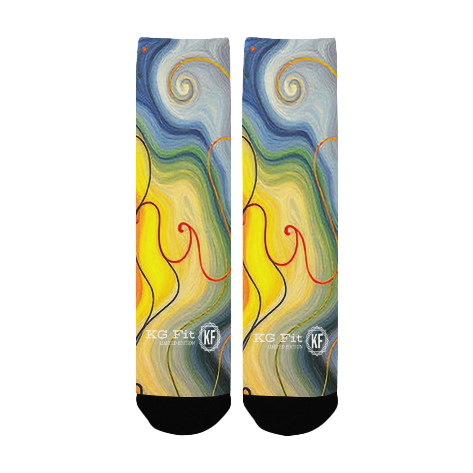 Squiggly socks