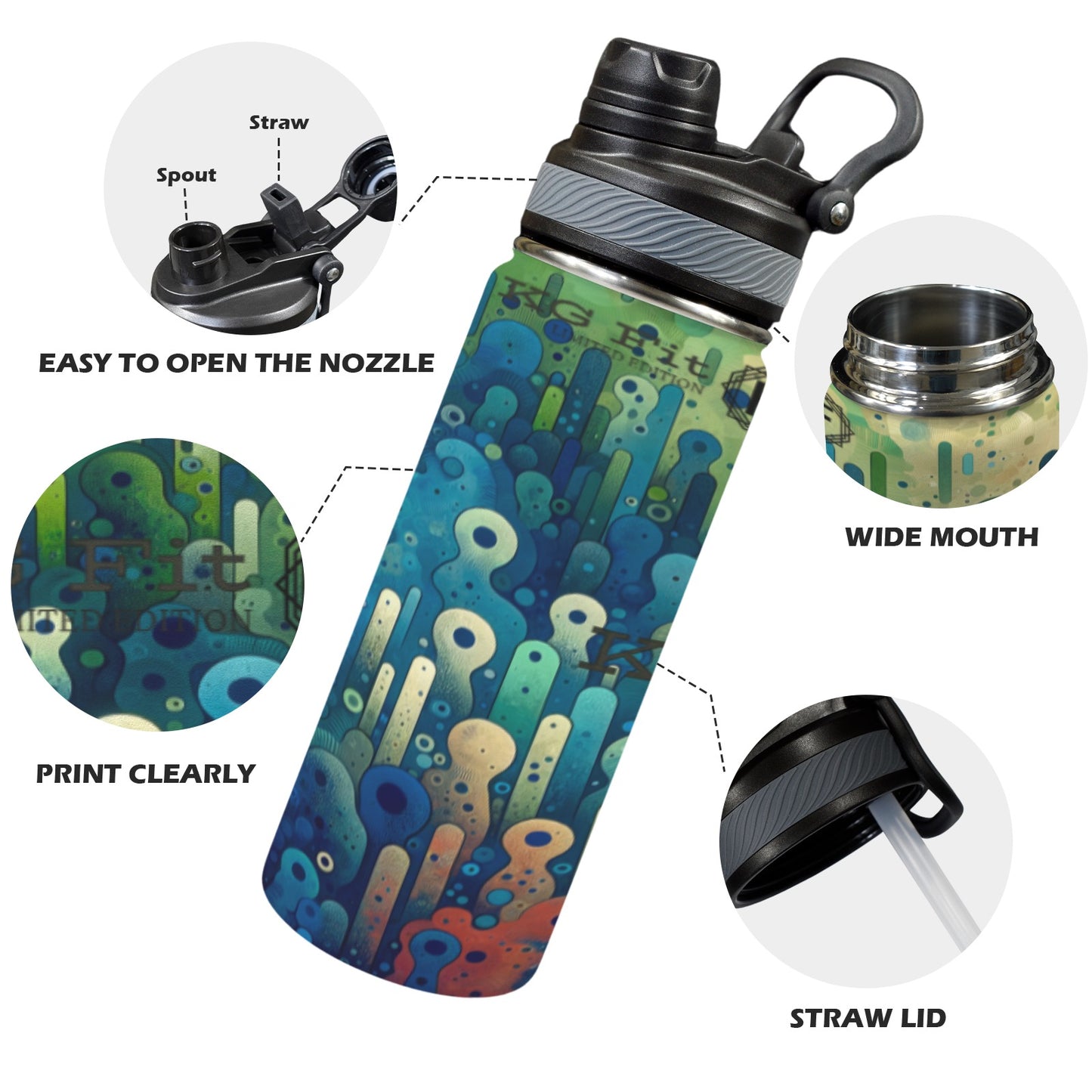 Funky 18 oz Tumbler