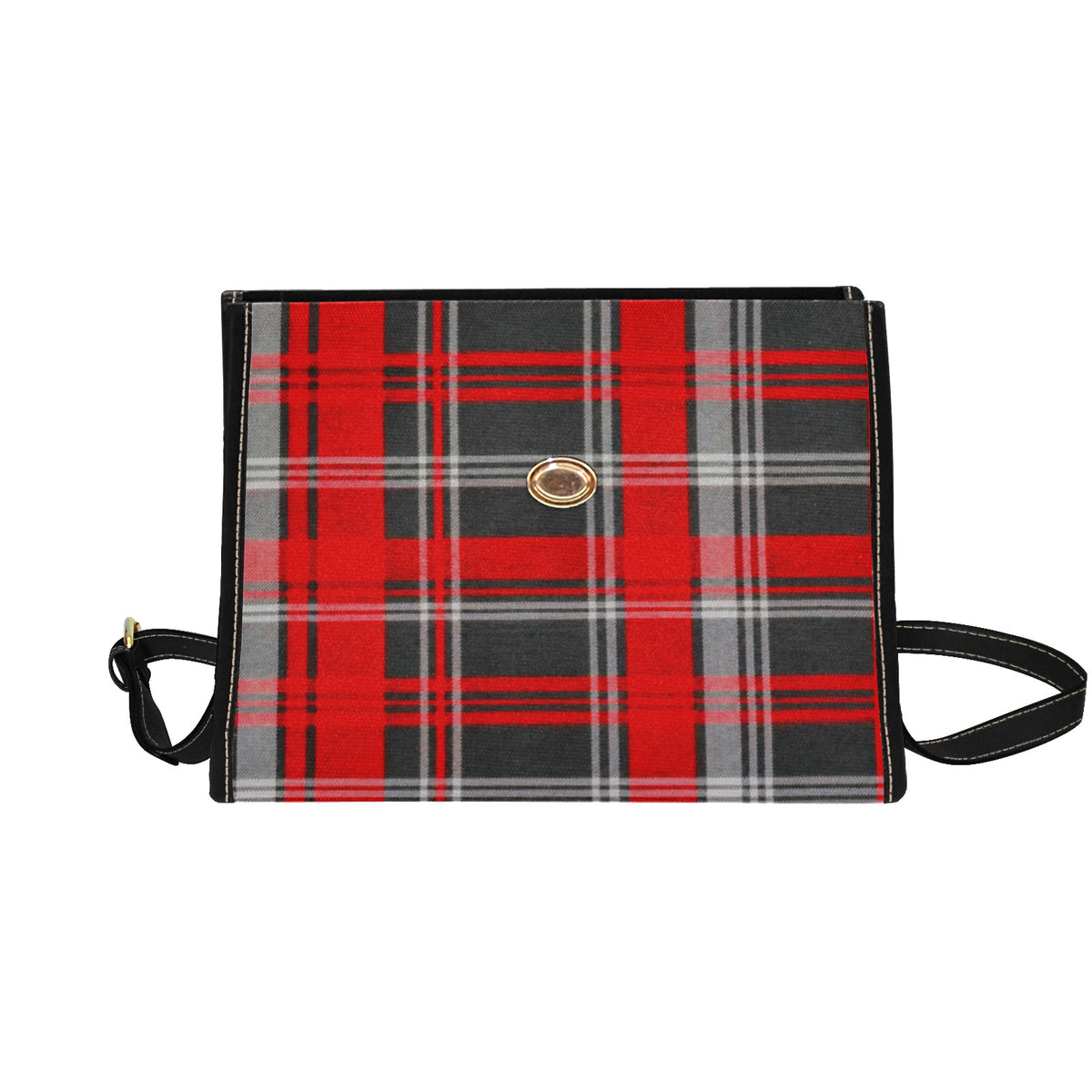 kg Plaid purse
