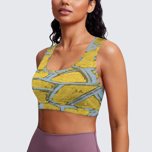 Earth Racer back Sports Bra